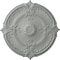 Ekena Millwork Attica Acanthus Leaf Ceiling Medallion (Canopies up to 3 1/4"), 30 1/8"OD x 1 1/2"P, Primed White CM30AT - alternate 1